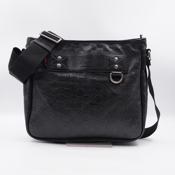 BT16 ❣️ Gucci GG Guccissima Web Messenger Bag - Picture 1 of 12